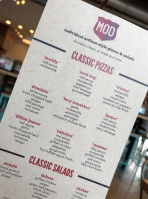 Mod Pizza menu