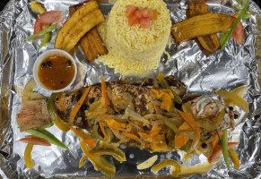 Caribbean Island Cafe food