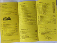 Pizzeria Milano menu