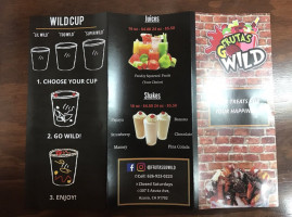 Frutas Go Wild menu