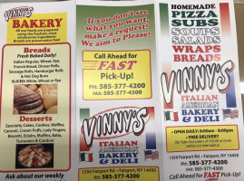 Vinny's Bakery And Deli outside