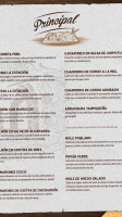 Plaza De Piedra menu