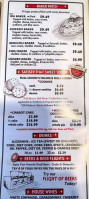 Full Moon -b-que menu