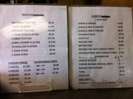 Al's Carryout menu