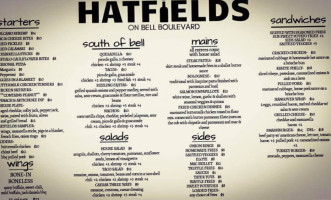 Hatfields On Bell Boulevard menu