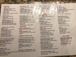 Aguila Real Mexican Food menu