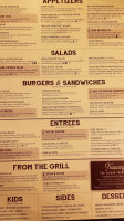 The Edison Pub And Eatery menu