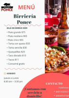 Birrieria Ponce food