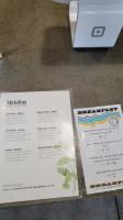 Forage Coffee Company menu