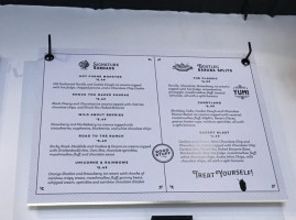 Charlie's Sweet Shop menu