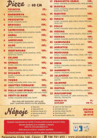 La Pisa Pizzerie Čáslav menu