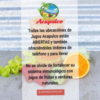 Jugos Acapulco food