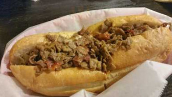 Famous Philly Cheesesteaks Beer Garden food