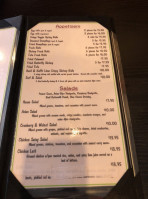 Vida's Thai Food menu