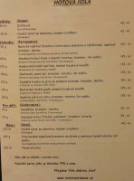 Motorest U KonĚ menu