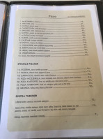 Casa Nostra menu