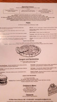 Main Street Tavern menu