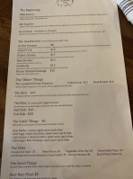 Porkbelly Bbq menu