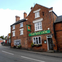 The Red Lion outside