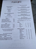 Inlet Pubhouse menu