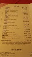 Divina Pizza menu