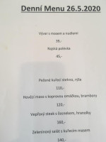 Design Besídka menu