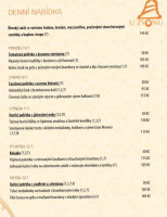 U Zvonu menu