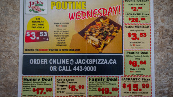 Jack's Pizza & Donair food