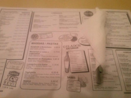 Pizzaria O Outro menu