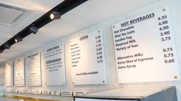 Dandy's Artisan Ice Cream menu