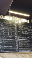 Bůrger menu