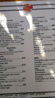 D'garcia menu