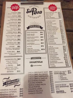 San Perro menu