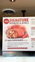 Mucho Burrito menu