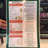 Austin Tea Xchange Cafe menu