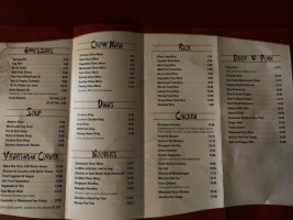 Peking Restaurant menu