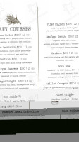 Malecón 21 Beach Club menu