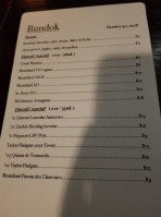 Bündok menu