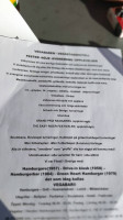 Vegabaren menu