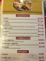 Demera Ethiopian menu