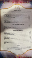 Swagat Indian Cuisine menu