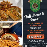 Hilltown Tavern food