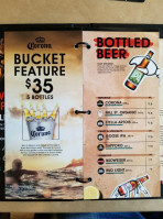 The Captain's Boil menu