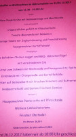 ´s Huehnerwaeldle menu