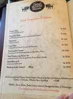 Landhaus menu