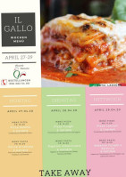 Trattoria Il Gallo food