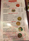 Peace Garden Restaurant menu