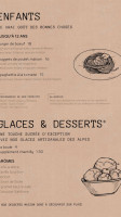 Tsébetta menu