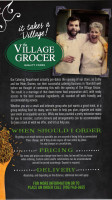 The Village Grocer food