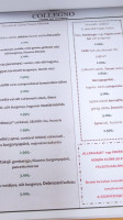 Collegno Pizzeria And menu